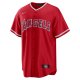 Men's Los Angeles Angels Nike Red Alternate Replica Team Jersey