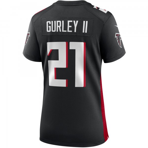 Women's Atlanta Falcons Todd Gurley II Nike Black Player Game Jersey