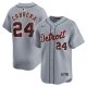 Men's Detroit Tigers Miguel Cabrera Nike Gray Road Limited Player Jersey