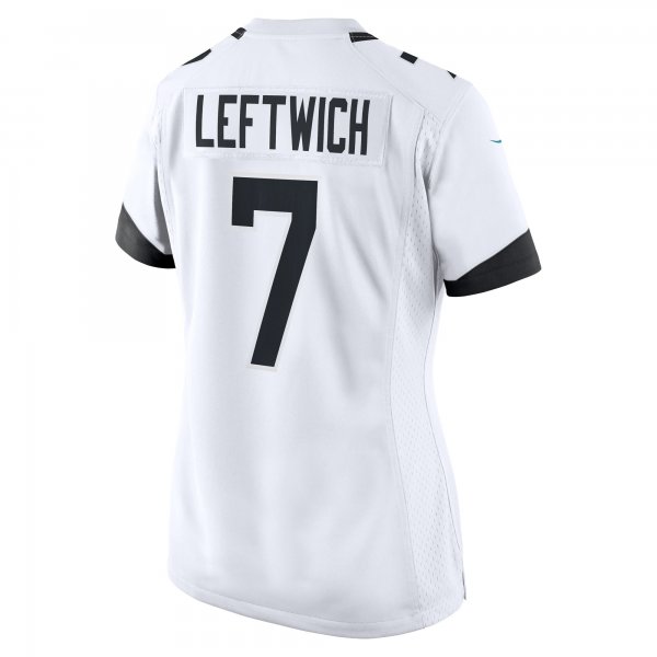 Women's Jacksonville Jaguars Byron Leftwich Nike White Retired Player Game Jersey