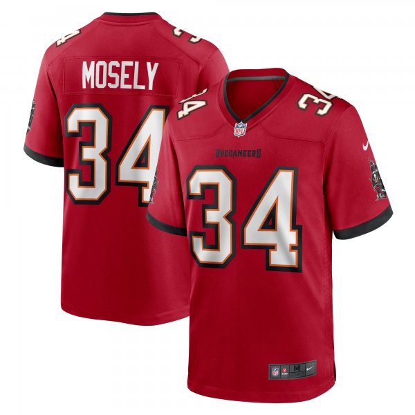 Men's Tampa Bay Buccaneers Quandre Mosely Nike  Red  Game Jersey