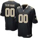 Nike New Orleans Saints Customized Black Stitched Elite Youth NFL Jersey