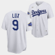 Men's Los Angeles Dodgers #9 Gavin Lux White 2022 All-Star MLB Jersey