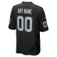 Youth Nike Las Vegas Raiders Black Custom Game Jersey