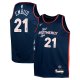 Youth Philadelphia 76ers Joel Embiid Nike Navy  Swingman Replica Jersey - City Edition