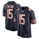 Men's Chicago Bears Trent Taylor Nike  Navy Team Game Jersey