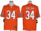 Nike Chicago Bears #34 Walter Payton Orange Alternate Men's Embroidered NFL Game Jersey