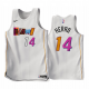 Miami Heat Tyler Herro #14 White 2022-23 City Edition Jersey