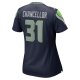 Women's Seattle Seahawks Kam Chancellor Nike College Navy Retired Player Game Jersey