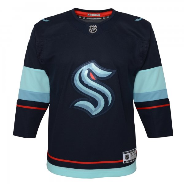 Youth Seattle Kraken Navy Home Premier Jersey