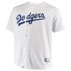 Men's Los Angeles Dodgers Mookie Betts White Big & Tall Replica Player Jersey