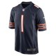 Men's Chicago Bears Number 1 Dad Nike Navy Game Jersey