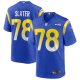 Men's Los Angeles Rams Jackie Slater Nike Royal Game Retired Player Jersey