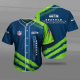 Seattle Seahawks NFL Stitched Fashion Baseball Legend Jersey