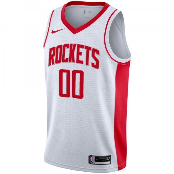 Men's Houston Rockets Nike White 2020/21 Swingman Custom Jersey - Association Edition