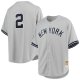 Men's New York Yankees Derek Jeter Mitchell & Ness Gray 1998 Cooperstown Collection Road Jersey