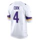 Men's Minnesota Vikings Dalvin Cook Nike White Game Jersey