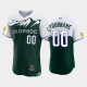 Men's Colorado Rockies Custom 2022 City Connect Green MLB Jersey