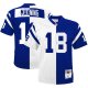 Youth Indianapolis Colts Peyton Manning Mitchell & Ness White/Royal Split Legacy Jersey