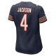 Women's Chicago Bears Eddie Jackson Nike Navy Game Player Jersey