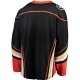 Men's Anaheim Ducks Fanatics Black Breakaway Home Jersey