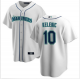 Men's Seattle Mariners #10 Jarred Kelenic White MLB Cool Base Player Jersey