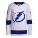 Men's Tampa Bay Lightning  adidas White Away  Primegreen Custom Jersey