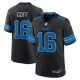 Youth Detroit Lions #16 Jared Goff Nike Black 2nd Alternate Limited Jersey