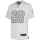 Youth Las Vegas Raiders Josh Jacobs Nike White Color Rush Game Jersey