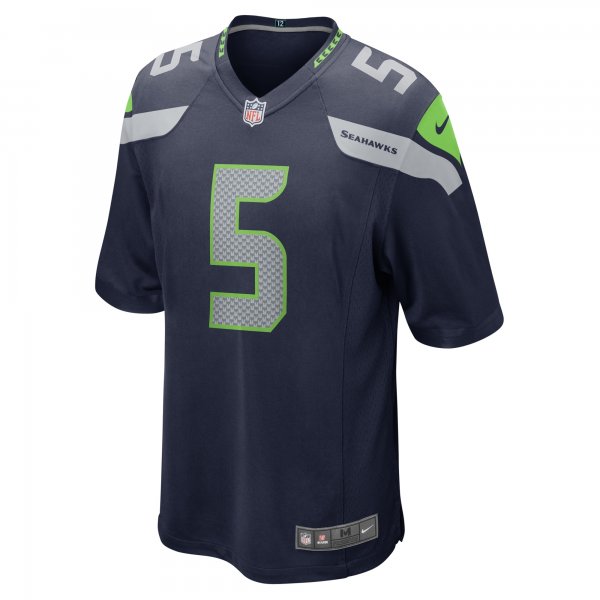 Men's Seattle Seahawks Jason Myers Nike College Navy Game Jersey