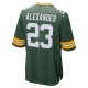 Men's Green Bay Packers Jaire Alexander Nike Green Game Team Jersey