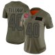 Women's Arizona Cardinals #40 Pat Tillman CamoStitched NFL Limited 2019 Salute to Service Jersey