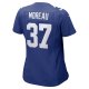 Women's New York Giants Fabian Moreau Nike Royal Game Player Jersey