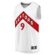 Youth Toronto Raptors RJ Barrett Fanatics White Fast Break Player Jersey - Association Edition