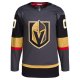 Men's Vegas Golden Knights  adidas Gray Alternate  Primegreen Custom Jersey