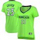 Women's Minnesota Timberwolves Jarrett Culver Fanatics Green Fast Break Replica Jersey - Statement Edition