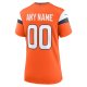 Women's Denver Broncos  Nike Orange Custom Game Jersey