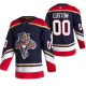 Men's Florida Panthers Custom 2021 Reverse Retro Navy Jersey