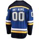 Men's St. Louis Blues Fanatics Blue Home Breakaway Custom Jersey