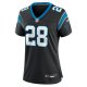 Women's Carolina Panthers Jashaun Corbin Nike  Black Team Game Jersey