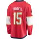 Men's Florida Panthers Anton Lundell Fanatics Red Home Breakaway Player Jersey