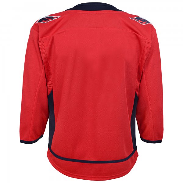 Youth Washington Capitals Red Home Blank Premier Jersey