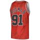 Men's Chicago Bulls Dennis Rodman Mitchell & Ness Red 1997/98 Hardwood Classics Asian Heritage 6.0 Swingman Throwback Player Jersey