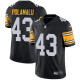 Men's Nike Steelers #43 Troy Polamalu Black Alternate Stitched NFL Vapor Untouchable Limited Jersey