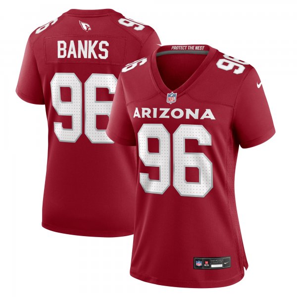 Women's Arizona Cardinals Eric Banks Nike  Cardinal  Game Jersey