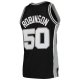 Men's San Antonio Spurs David Robinson Mitchell & Ness Black 1991/92 Hardwood Classics Swingman Jersey