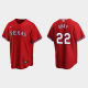 Men's Texas Rangers #22 Jon Gray Red Alternate MLB Jersey