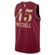 Unisex Cleveland Cavaliers Donovan Mitchell Nike Wine 2023/24 Swingman Jersey - City Edition