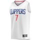 Men's LA Clippers Amir Coffey Fanatics White Fast Break Player Jersey - Association Edition