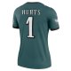 Women's Philadelphia Eagles Jalen Hurts Nike Midnight Green Legend Jersey